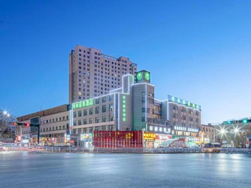 Greentree Inn Geermu Walking Street Business Hotel Golmud Exterior foto